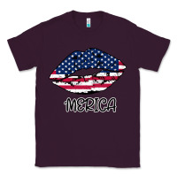 Plum American lip Classic Tee - Bettercallsaul