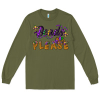 Army Green beads please Long Sleeve Tee - CowGirlArtShop