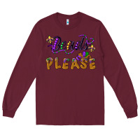 Burgundy beads please Long Sleeve Tee - CowGirlArtShop