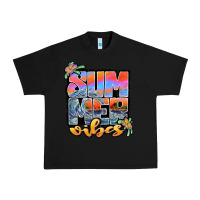 Black sum mer vibes Urban Heavy Tee - JahusDesignShop
