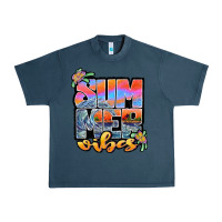 Midnight Navy sum mer vibes Urban Heavy Tee - JahusDesignShop