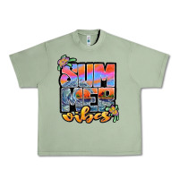 Oil Green sum mer vibes Urban Heavy Tee - JahusDesignShop