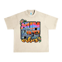 Sandshell sum mer vibes Urban Heavy Tee - JahusDesignShop
