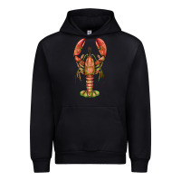 Black lobster Urban Hoodie - BarkalooDesign