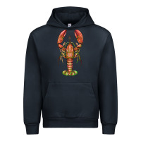 Navy lobster Urban Hoodie - BarkalooDesign