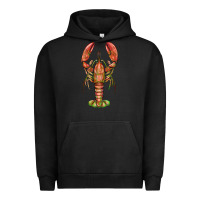 Pigment Black lobster Urban Hoodie - BarkalooDesign