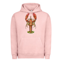 Pigment Salmon lobster Urban Hoodie - BarkalooDesign