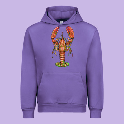 Lobster Urban Hoodie Designed By Barkaloodesign