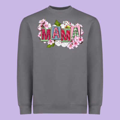 Mother's Day Mama Heavyweight Sweatshirt Designed By Fadigitalartstudio