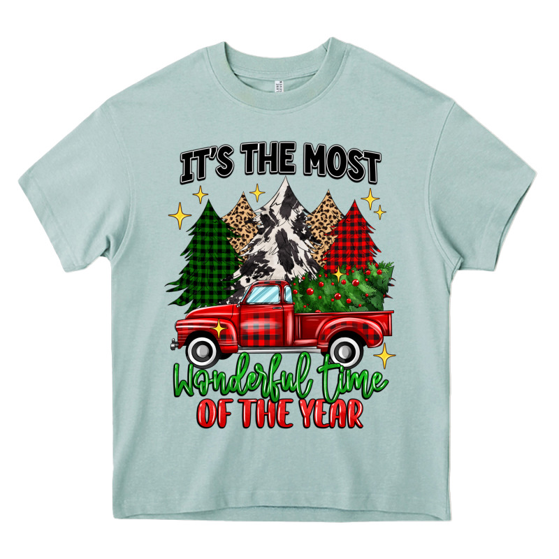 Its The Most Wonderful Time Of The Year Heavy Core Tee by MaliasSmallBusiness | Teevron