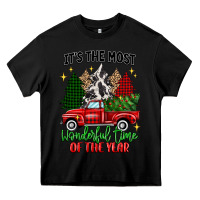 Black its the most wonderful time of the year Heavy Core Tee - MaliasSmallBusiness