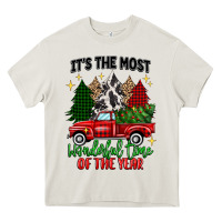Cream its the most wonderful time of the year Heavy Core Tee - MaliasSmallBusiness