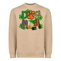Mushroom St. Patricks Dog Mom Heavyweight Sweatshirt - FaDigitalArtStudio