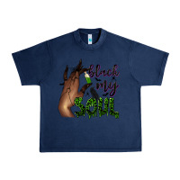 Navy Black my soul Urban Heavy Tee - NancyCooperArtShop