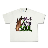 Pistachio Black my soul Urban Heavy Tee - NancyCooperArtShop