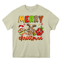 Mossy merry christmas paws Heavy Core Tee - MaliasSmallBusiness