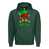 Sports Green Elf Your Text Zipper Hoodie - CowhideDigitalArt