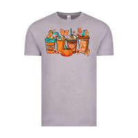 Vintage Zinc Kidney Cancer coffee cups orange ribbon Vintage Tee - NancyCooperArtShop
