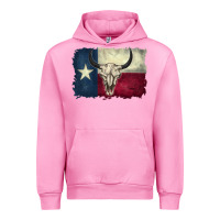 Fuchsia Pink texas flag Urban Hoodie - BarkalooDesign