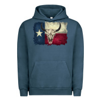 Pigment Midnight Navy texas flag Urban Hoodie - BarkalooDesign