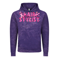 Cloud Purple Breast Cancer hair stylist Vintage Hoodie - texasbilliewilder
