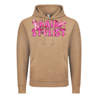 Vintage Coffee Breast Cancer hair stylist Vintage Hoodie - texasbilliewilder