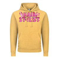 Breast Cancer Hair Stylist Vintage Hoodie | Teevron