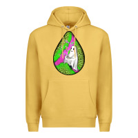 Antique Gold halloween ghost teardrop Premium Hoodie - BundleAndBundleShop