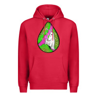 Cardinal halloween ghost teardrop Premium Hoodie - BundleAndBundleShop
