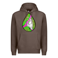 Coffee halloween ghost teardrop Premium Hoodie - BundleAndBundleShop