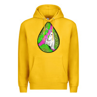 Lemon halloween ghost teardrop Premium Hoodie - BundleAndBundleShop