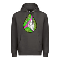 Smoke halloween ghost teardrop Premium Hoodie - BundleAndBundleShop