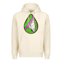 Tofu halloween ghost teardrop Premium Hoodie - BundleAndBundleShop