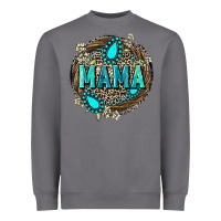 Storm Mama with gemstone leopard Mother's Day Heavyweight Sweatshirt - FaDigitalArtStudio