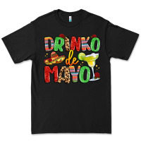 Black drinko de mayo Premium Tee - LillyAllenDesigns