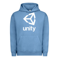 Pigment Pebble Blue unity 3d game dev Urban Hoodie - tuanDangUi