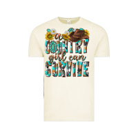 Vintage Arctic Western a Country Girl Can Survive Vintage Tee - texasbilliewilder