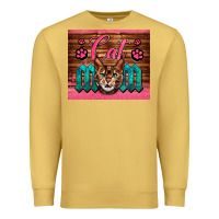 Antique Gold Western Cat Mom Premium Sweatshirt - LillyAllenDesigns