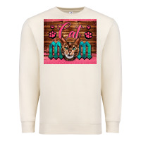 Sandshell Western Cat Mom Premium Sweatshirt - LillyAllenDesigns