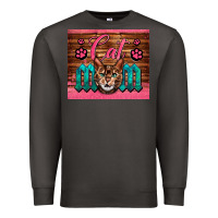 Smoke Western Cat Mom Premium Sweatshirt - LillyAllenDesigns
