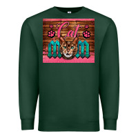 Sports Green Western Cat Mom Premium Sweatshirt - LillyAllenDesigns