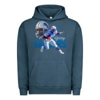 Pigment Midnight Navy barry sanders gift Urban Hoodie - tuanDangUi