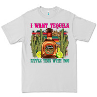 Dove Grey i want tequila little time with you Premium Tee - LillyAllenDesigns