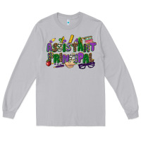 Moon Dust assistant principal mardi gras Long Sleeve Tee - CowGirlArtShop