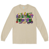 Mushroom assistant principal mardi gras Long Sleeve Tee - CowGirlArtShop