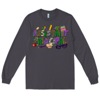 Smoke assistant principal mardi gras Long Sleeve Tee - CowGirlArtShop