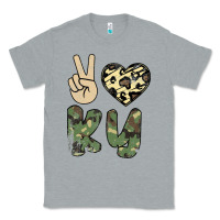 Heather Grey Peace Love Classic Tee - Bettercallsaul