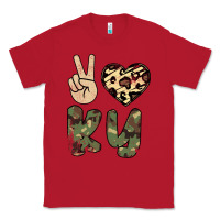 Red Peace Love Classic Tee - Bettercallsaul