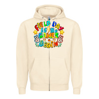 Sandshell Field Day Let The Games Begin Zipper Hoodie - CowhideDigitalArt