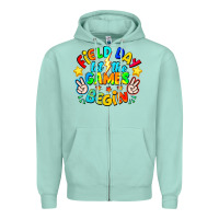 Seafoam Field Day Let The Games Begin Zipper Hoodie - CowhideDigitalArt